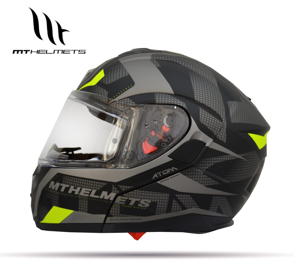 CASCO MT ATOM SV DIVERGENCE A12 GRIS MATE ADULTO MotoPatin